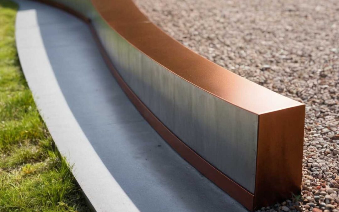 pose bordure jardin métal : acier ou corten, prix et durabilité